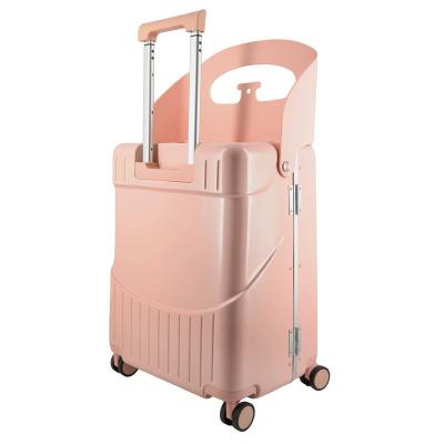 China Long travel High Quality multi function carry on luggage with babydeat for mother  Travel  Suitcase  bag Hard Luggage for sale