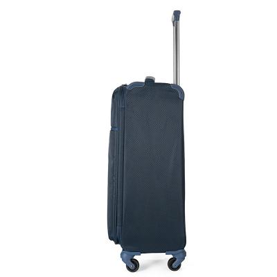 China Polyester Suitcase sale  super light fabric  cloth luggage  20