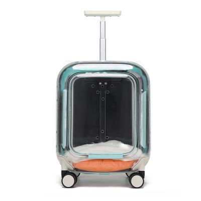 China PC 2024 hot selling luggage pet luggage case  for dog and cat for sale