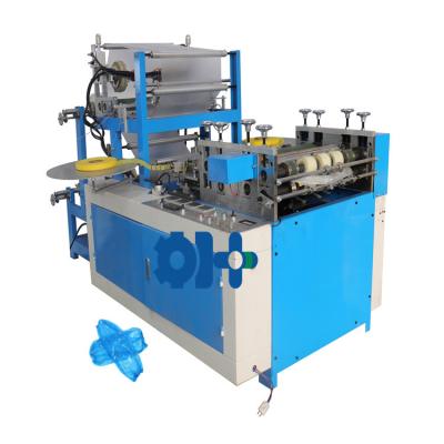 China Kichen Cleaning Automatic Disposable Plastic Sleeve Cover Making Machine for sale