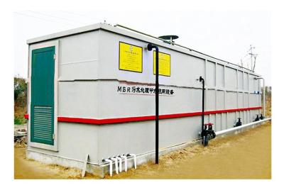 China Equipo de las plantas de tratamiento de aguas residuales industriales y domésticas STP MBBR MBR Equipo integrado de tratamiento de aguas residuales en venta