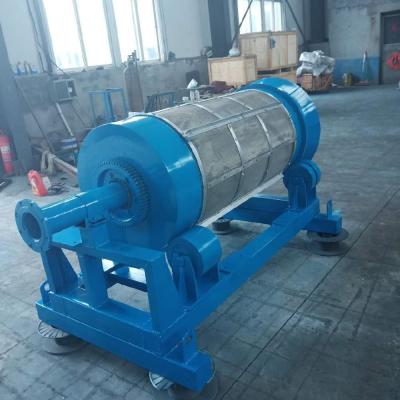 China Automation Sewage Treatment Plant Stainless Steel Self Washing Rotary Drum Screen Rotary Filter Decontamination Machine for sale