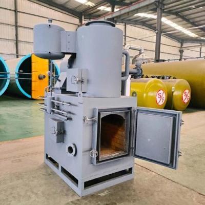 China Automatic Running 220V Or 380V Operation Smokeless Animal Pet Shop Waste Slaughterhouse Hazardous Waste Incinerator Machine Te koop