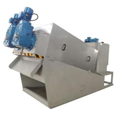 Κίνα Design Sedimentation Tank Sludge Dehydrator Screw Press Sludge Dewatering Machine 1000 Kg Design Automatic Control προς πώληση