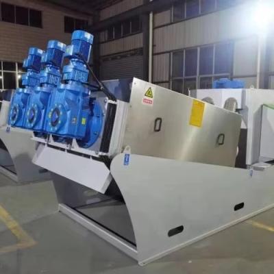 Κίνα Waste Water Treatment 95%-99% Inlet Moisture Content Farm Engine Motor Sludge Process Screw Press Dewatering Machine προς πώληση