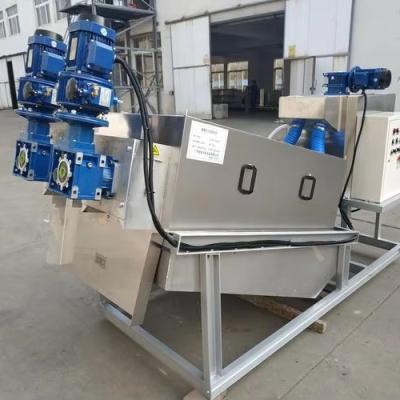 Κίνα Operation Automatic Running SUS304 Stacked Volute Screw Press Machine For Food Wastewater Treatment προς πώληση