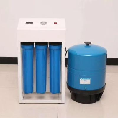 中国 Automatic Running Salty Water To Pure Water Treatment Machine SU304 Steel 500l/H RO Purify Equipment 販売のため