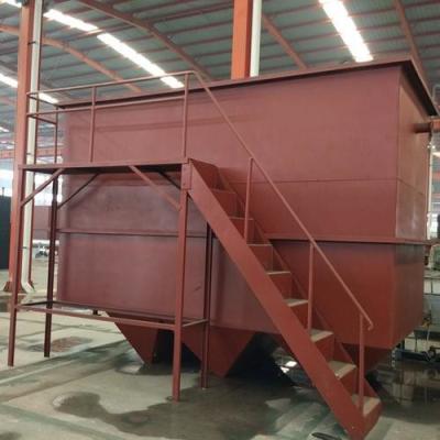 China 100L/Hour Capacity Stainless Steel Carbon Steel Waste Water Treatment Lamella Inclined Plate Clarifier Sedimentation Tank à venda