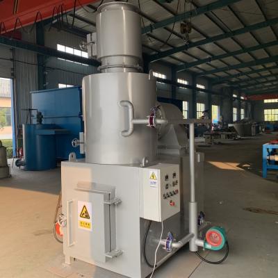 中国 City Smokeless 20 Tons Rubbish Burner Waste Oil Burner Hazardous Waste Incinerator Full Set 220V Or 380V Operation Voltage 販売のため