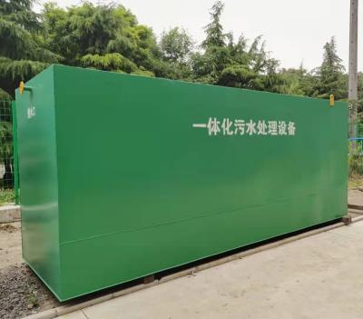 Chine Équipement municipal pour les eaux usées ménagères Compact Hôpital Usine de traitement des eaux usées Package Système MBBR avec système d'aération à vendre