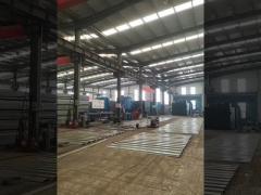 Integrated sewage treatment equipment production plant