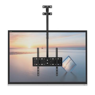 China Cold Roll Steel Retractable Ceiling TV Wall Mount Max VESA 400*400MM TV Ceiling Mounts For 26