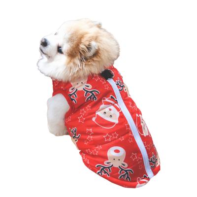 China Durable Warm Dog Clothes For Small Dog Winter Dog Coat Windproof Jacket Padded Clothes Puppy Equipment Vest for sale