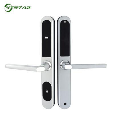 China Electronic Keyless Aluminum Aluminum Door Entry Swipe Card Door Lock System For Hotel Apartments Sliding Door YS-C887 for sale