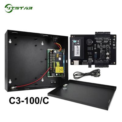 China Biometric door access control panel C3-100 control a door with smart power supply box access control panel 160*106*16 (mm) for sale