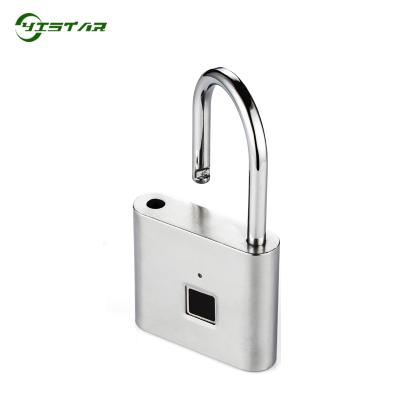 China Zinc Alloy Smart Keyless Rechargeable Fingerprint Door Lock USB Security Rechargeable Padlock Quick Open Zinc Alloy XM-A9002 for sale