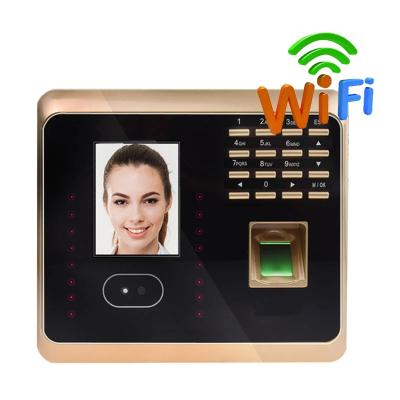 China ZK UF100Plus Face Recognition Time Attendance System With 300 Fingerprint Scanner TCP/IP WIFI Facial Time Clock for sale