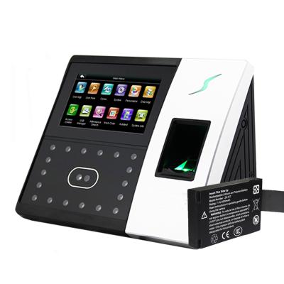 China ZK IFACE702 Face Recognition and Fingerprint Time Attendance and USB TCP/IP System 500 Access Control Biometric Time Recorder for sale