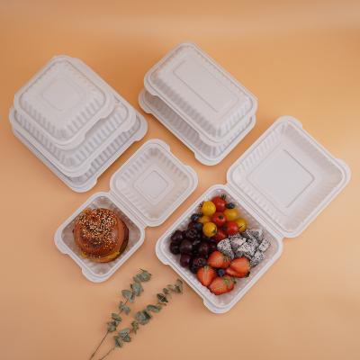 China Wholesale American Style Microwavable Food Container 45OZ Disposable Take Out Food Containers With Clear Lid for sale