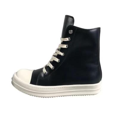 China Men's Winter Shoes Comfortable Anti-slip Men's Boots Unique Thick Genuine Leather Shoes Men's Shoes for sale