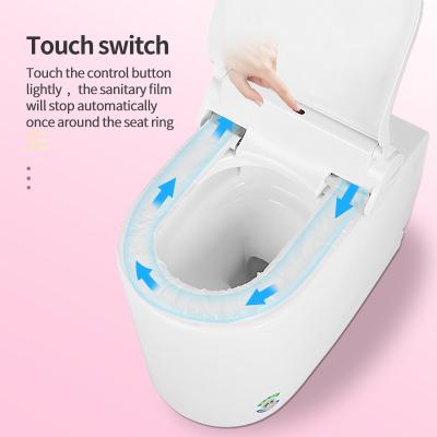 China Double-Stream WC Ceramic Rimless Smart Wall Hung Toilet With Tank Cover Wholesale White Sale Bidet Bathroom Piece Modern Model Rohs for sale