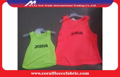 China Sportman Training Soccer Vest Custom Soccer Jerseys / Basketball Uniforms Red or Green for sale