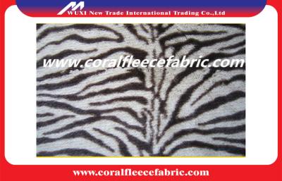 China Clothing / Cushions Long Pile PV Plush Fabric ,  PV Fleece Fabric / PV Velour Fabrics for sale