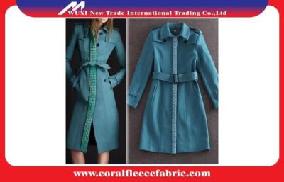 Chine Vêtements décontractés intelligents de mode de long de fossé pardessus bleu-clair de veste pour Madame à vendre