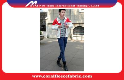 China Hooded Mens Outdoor Jackets , Popular Skin Fit Man Fleece Coat For Winter or Autumn for sale