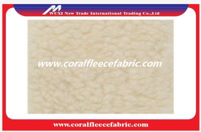 China Polyester Acrylic Knitting Lambs Wool Fabric / Lambs Wool Material for Jacket or Suit for sale