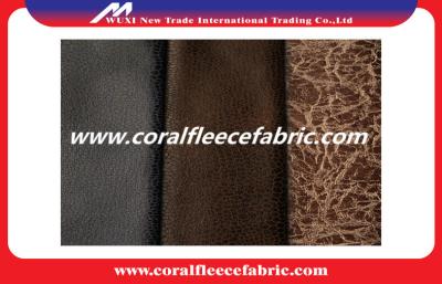 China Colorful Polyester Faux Suede Fabric for Chair Cover and Home Textile 150 - 180gsm for sale