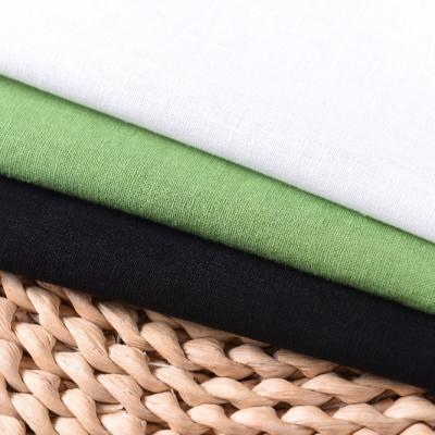 China Plain 45% Cotton and 55% Linen Fabric Yarn 11*11 Density 51*47 Linen Cotton Dyed Fabric Customized Design for sale