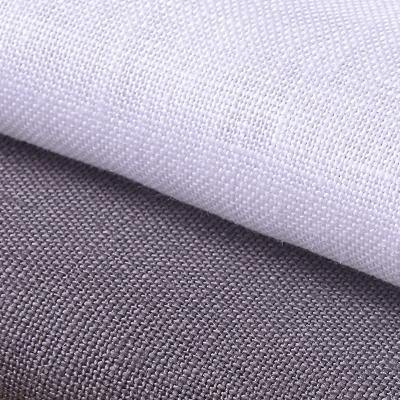 China 9*9 200gsm weight 100% organic plain dyed thicker french linen fabric for blouse pants suit women dress for sale