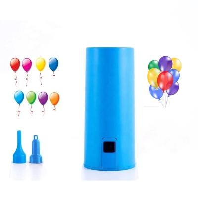 China Newest Factory Price Environmental Friendly Portable Inflatable Air Blower Pump Machine Double Nozzle Plug Electric Balloon Pump for sale