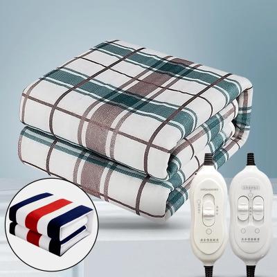 China Adjust Thermostatic Electric Controller Dual Control Temperature UK EU Under Heated Blanket Electric Blankets To Winter for sale