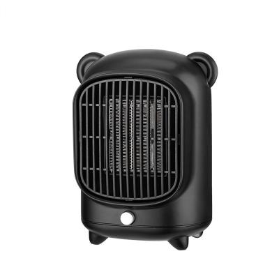 China Adjust New Winter Thermostatic Heater Mini Portable PTC Fan Controller Energy Saving Desktop Electric Heater for sale