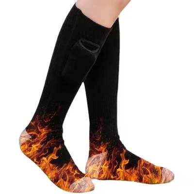 China Sustainable Thermal Ski Socks Rechargeable Electric Heat Outdoor Sport Heated Socks for sale