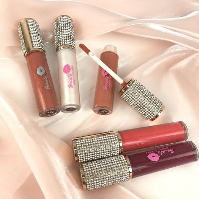 China Gloss Waterproof Wholesale Waterproof Vendor White Luxury Lip Tube for sale