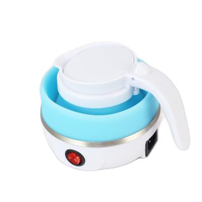 China Baby Rotation Portable Level Silicone Separation 360 Degree Low Plug Electric Folding Hot Water Kettle for sale