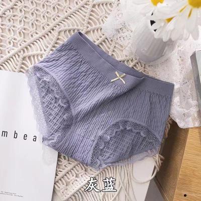 China Calcinhas Braga Antibacterial Calcinhas Braga High Quality Seamless Antibacterial Women's Panties Lace Women Briefs Comfortable Seamless Underwear for sale