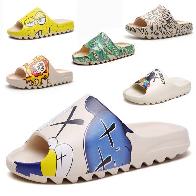 China Printed Shoes Woman Kids EVA Beach Cartoon Flip Flop Slippers Slides Shoes Baby Slides Indoor Home Slippers For Women Boys Girls for sale