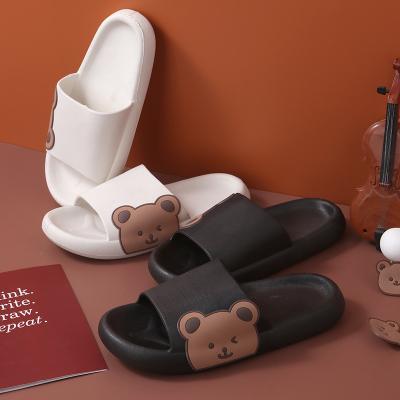 China Fashion Trend High Quality Slippers Wholesale Cute Female Casual House Shoes Non-slip Casual Slides Men Indoor Slippers for sale