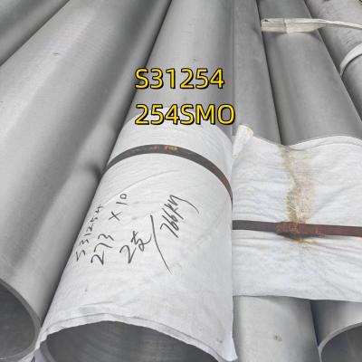 China Tubo de acero inoxidable inconsútil ASTM A213 UNS S31254/6MO/1,4547/aleación 254 de SMO 254 en venta