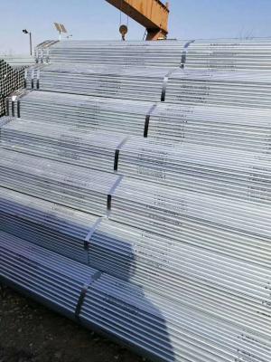 China Building Materials Galvanized Round Steel Pipe / Pre Galvanized Steel Pipe for sale