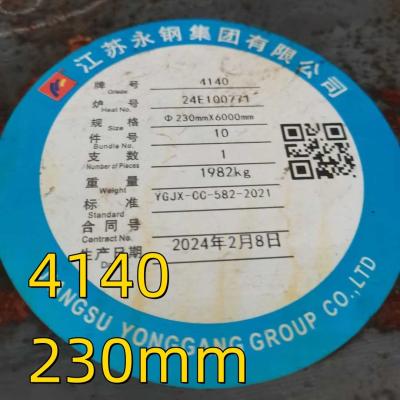 中国 Round Bar Steel 4140 Manufacturers Round Soild Bar Steel  SAE 4140 Alloy Steel Round Bar 販売のため