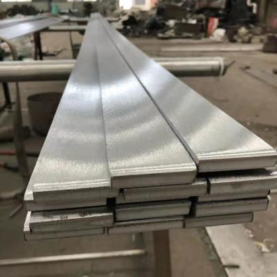 China Lange SS 316 gebürstete Endmetallflache Stange der Edelstahl-flachen Stangen-TP316L zu verkaufen