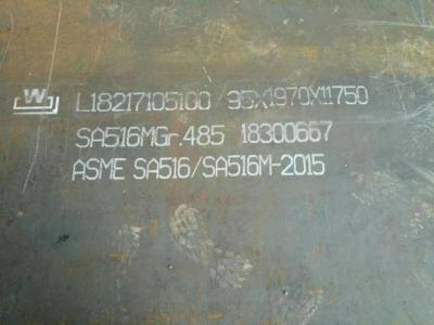 China ASTM A516 Gr70 Bolier Steel Plate ASME SA516 Grade 70 Carbon Steel Plate zu verkaufen