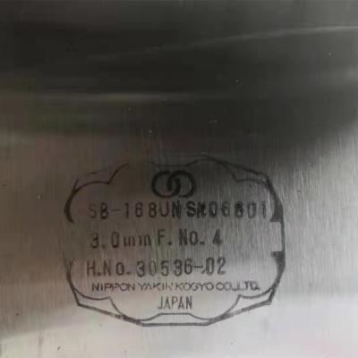 Cina Nessun 4 ha finito lo strato 3.0*1219*6000mm di Inconel 601 in vendita