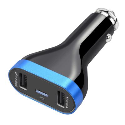 China Car Charger Smart Mobile Phone Car Charger 12v-24v 3.1A Output Dual Usb Car Charging Adapter for sale