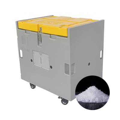 China Waterproof heavy duty rotomolded dry ice container for dry ice storage and transportation for sale